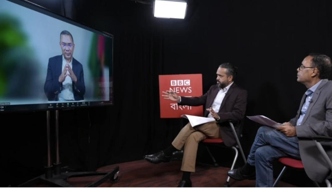 দীর্ঘ দুই দশক পর গণমাধ্যমে মুখোমুখি সাক্ষাৎকারে তারেক রহমান